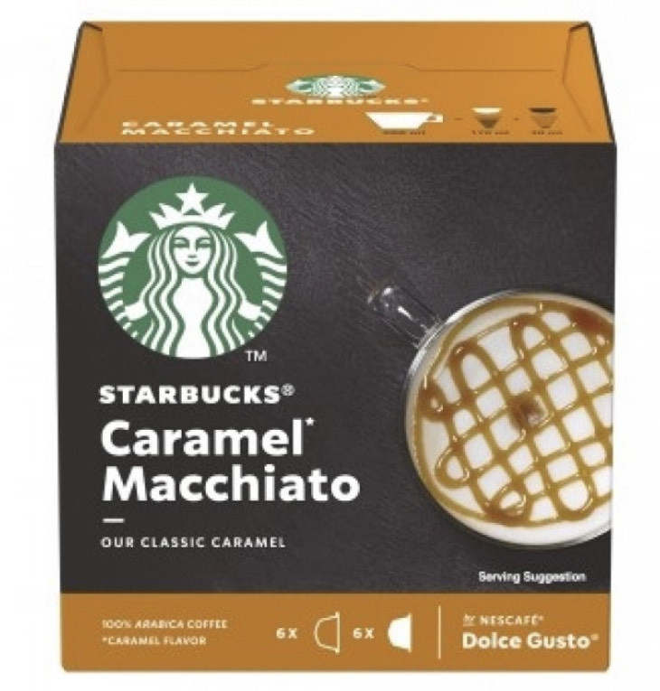 Fashion STARBUCKS® CARAMEL MACCHIATO 12 CÁPSULAS