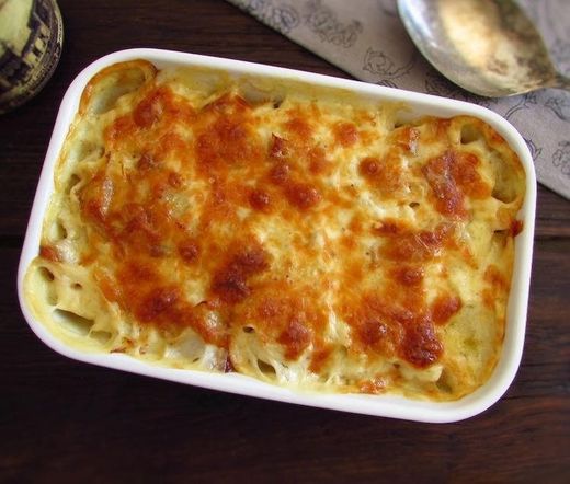 Bacalhau com natas 