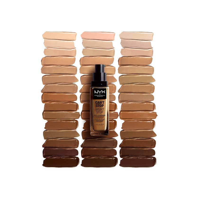 Belleza NYX Professional Makeup Base de Maquillaje Can't Stop Won't Stop Foundation