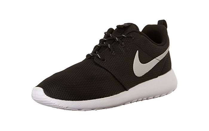 Moda Nike Wmns Roshe One - Calzado Deportivo para mujer, Black/Mtlc Platinum-White, EU