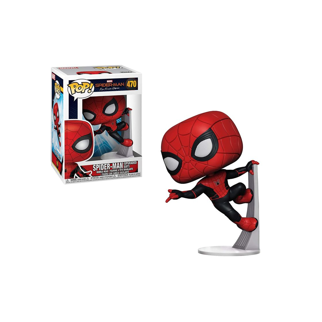 Social Funko- Vinilo: Spider Man Far from Home: Pop 11 Figura Coleccionable,