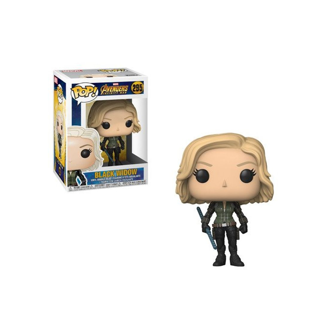 Social Funko POP! Marvel: Avengers Infinity War Black Widow Figura de vinilo