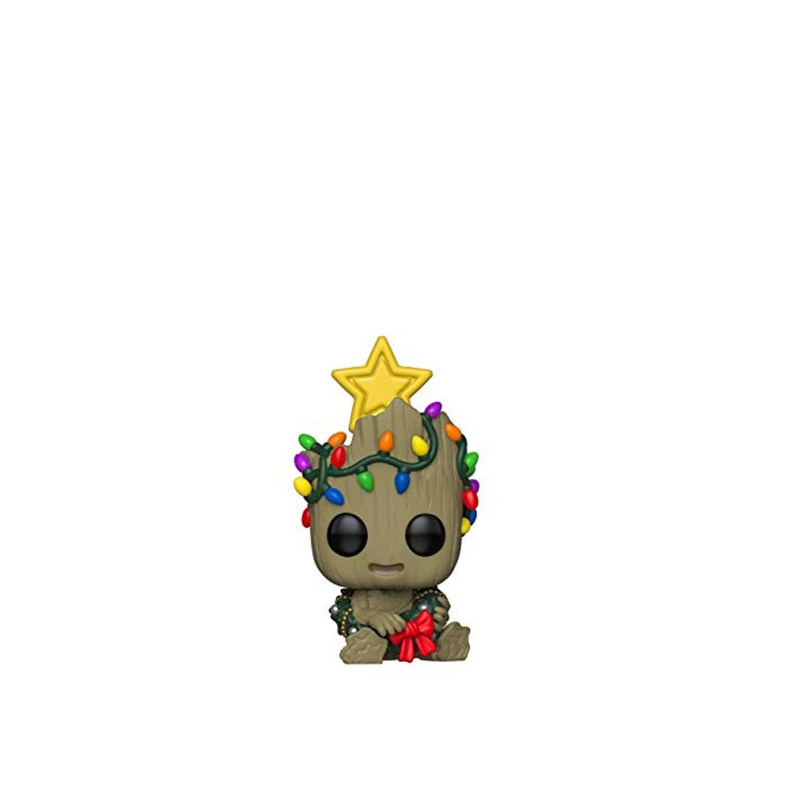 Social Funko Pop Bobble Vinyle Marvel: Holiday-Groot Figura Coleccionable, Multicolor