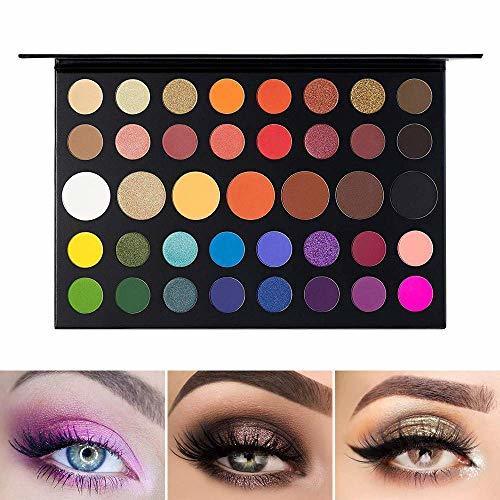 Social UCANBE Paleta de sombra de ojos Maquillaje Contorno metálico Sombra de ojos
