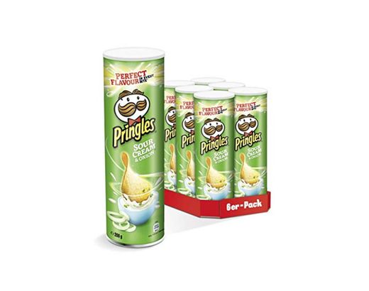 Pringles Sour Cream & Onion Crisps, 200g