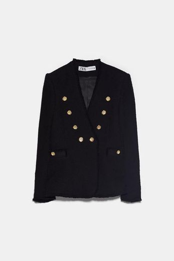Casaco Tweed Coat