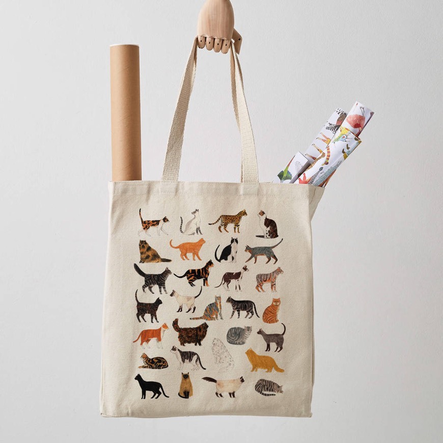 Fashion James Barker Cat Tote Bag