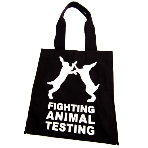 Lush Fighting Animal Testing Bag