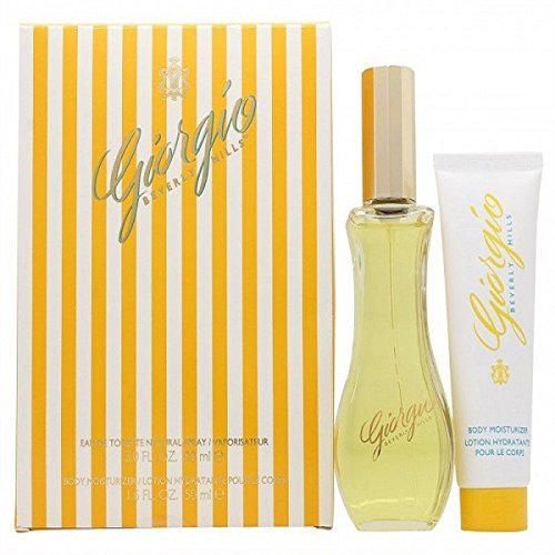 Giorgio Beverly Hills Yellow Set de Perfume con vaporizador y loción corporal