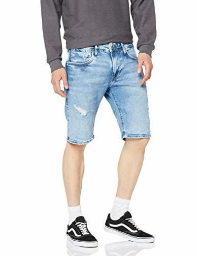 Pepe Jeans Stanley Short Distressed Eco,  Azul