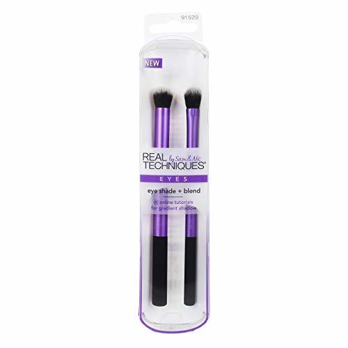 Social Real Techniques Eye Shade y Blend Makeup Make-up Brush Duo
