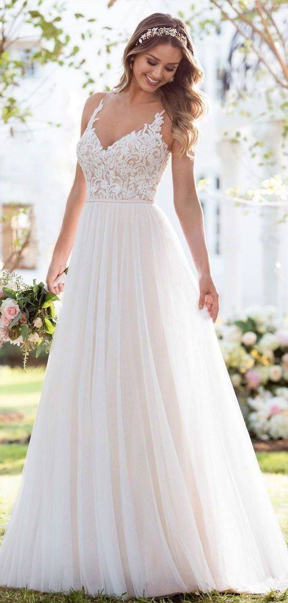 Social Vestido de noiva simples