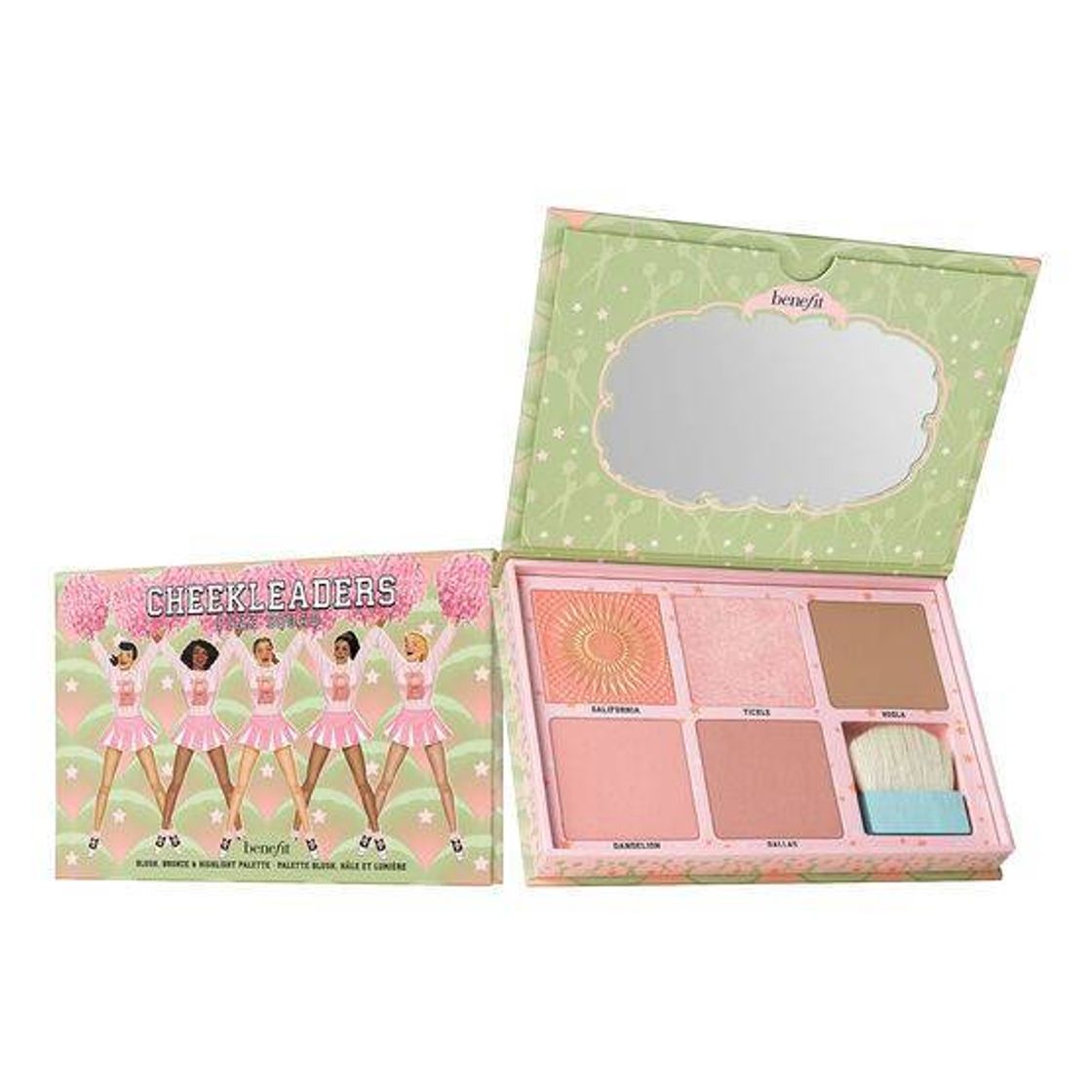 Moda Benefit Cosmetics
Cheekleaders Pink Squad
Palette Blush