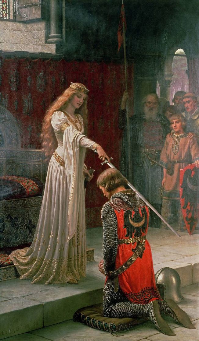 Fashion The Accolade - Edmund Blair-Leighton🇬🇧