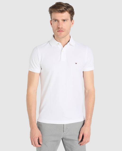 Product Tommy Hilfiger Polo Algodón Blanco