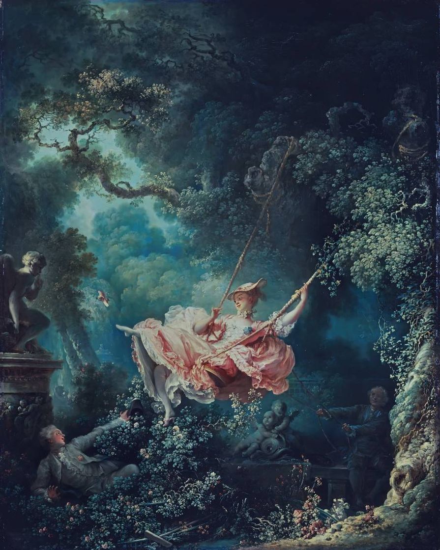 Fashion L’escarpolette- Jean-Honoré Fragonard🇫🇷