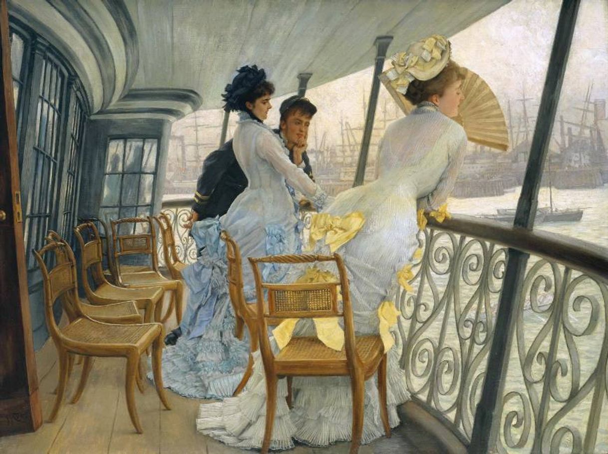 Fashion The Gallery of H.M.S. 'Calcutta' - James Tissot🇫🇷