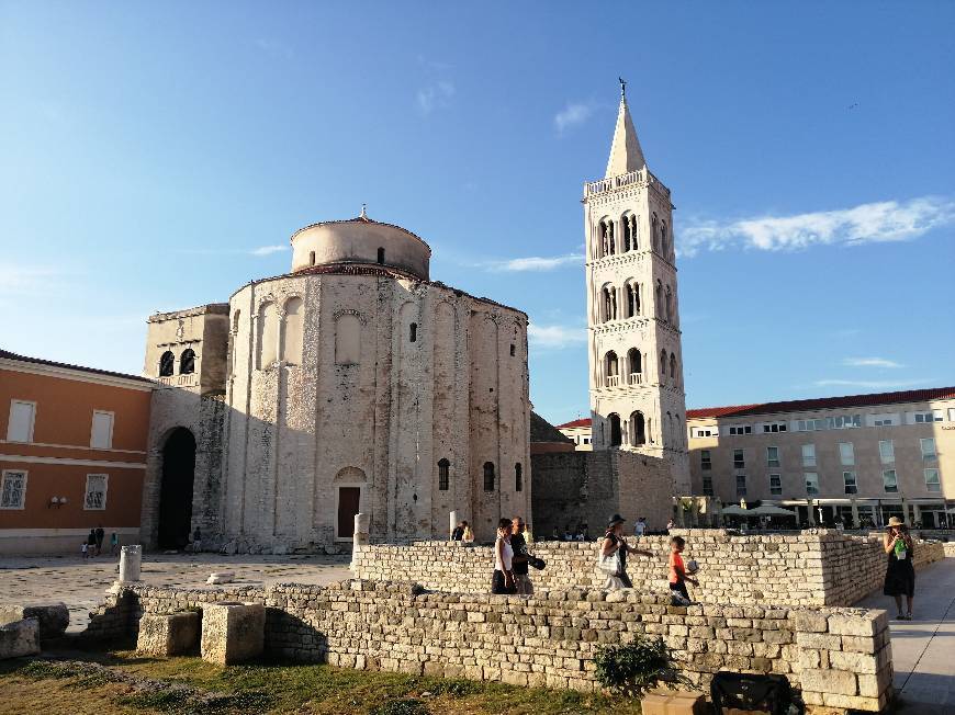 Place Igreja de S. Donato em Zadar na Croácia