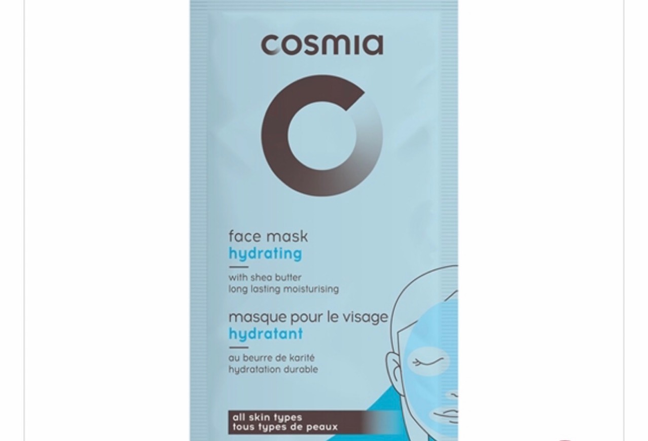 Producto Máscara Facial Cosmia Hidratante 