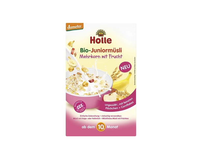 Producto Holle muesli cereais e fruta bio