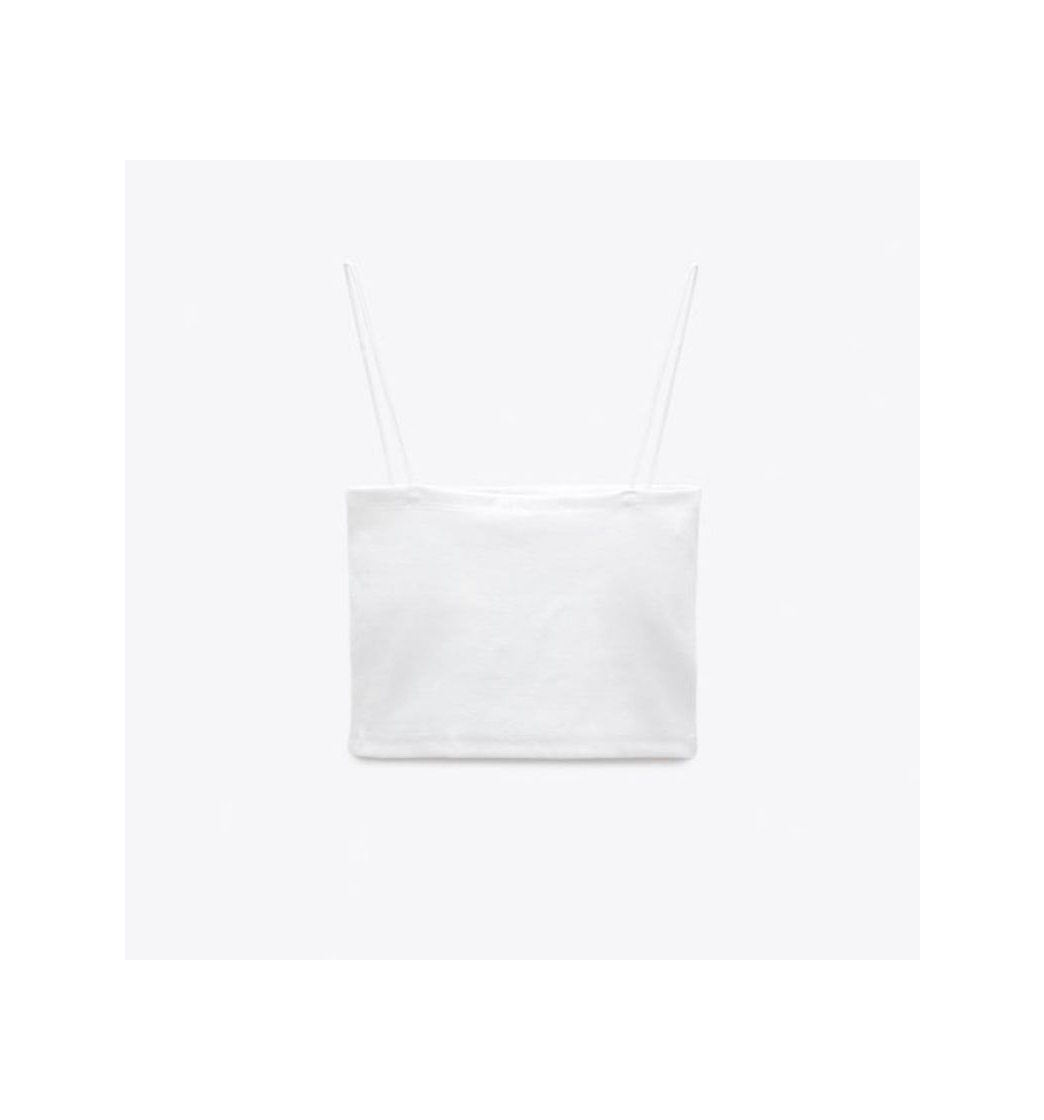 Fashion Crop Top de Alças