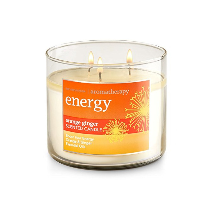 Social Bougie 3 Mèches Energy Orange Ginger Bath and Body Works