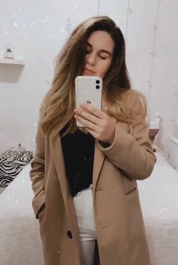 ZARA Camel Coat with Pockets