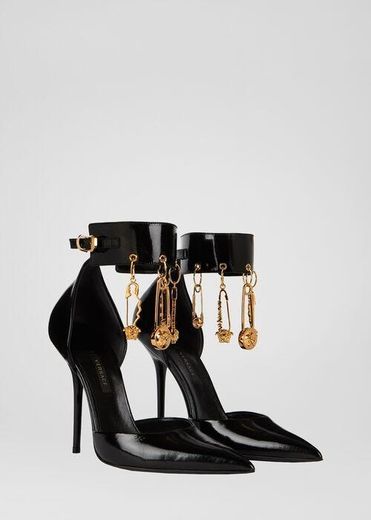 Versace Safety Pin Pumps