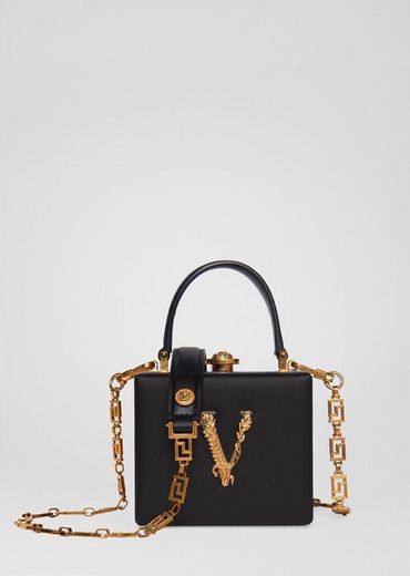 Versace Virtus Square Handbag