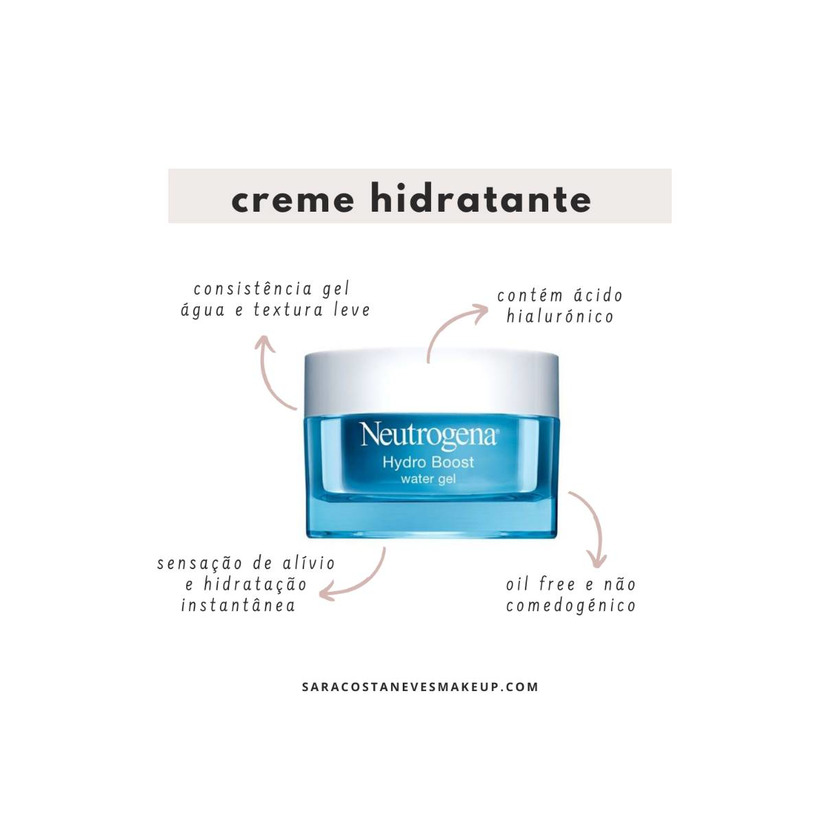 Productos Neutrogena Hydro Boost Gel de Água