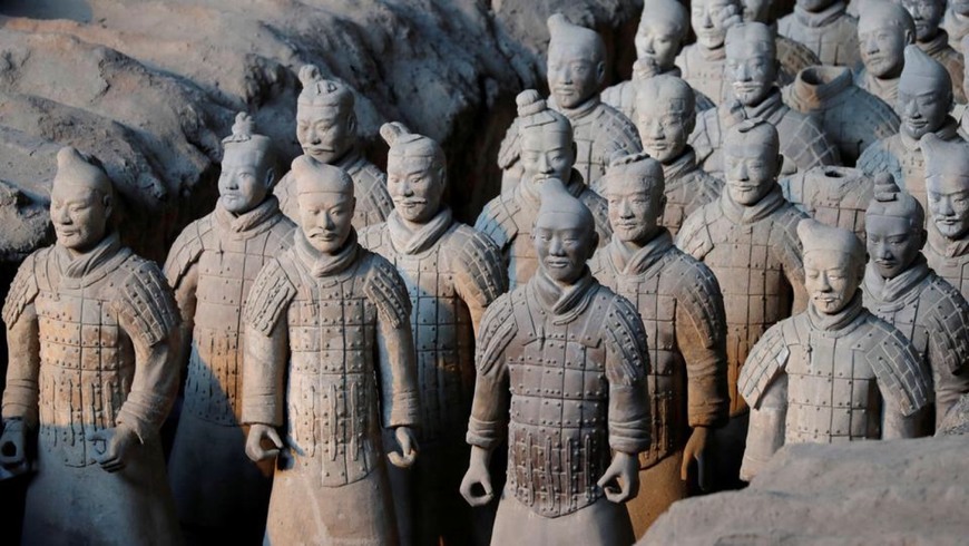 Guerreros de terracota