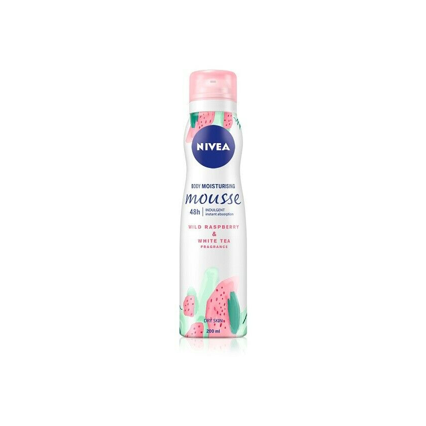 Product Nivea Body Mousse Framboesa 