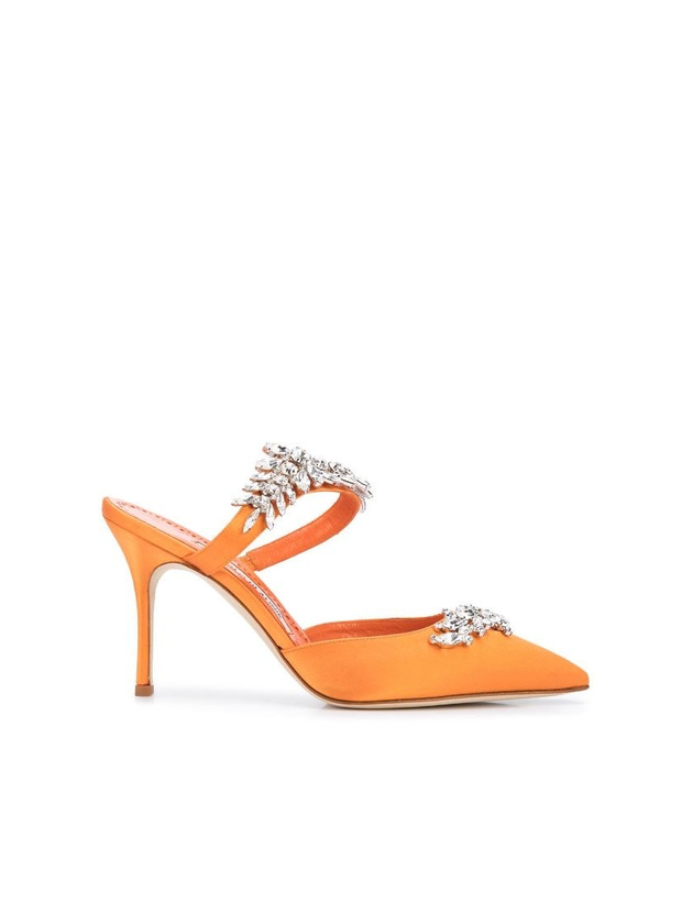 Producto MANOLO BLAHNIK
pointed crystal embellished mules