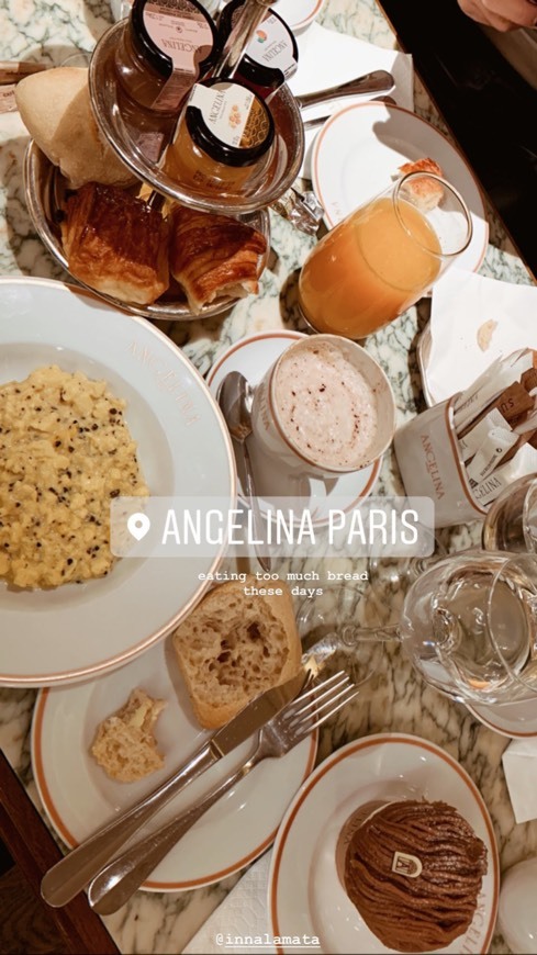 Restaurants Angelina Paris