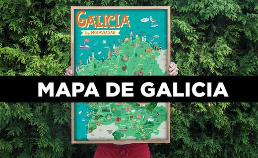 Mapa de Galicia - Mola Viajar