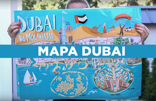 Mapa de Dubái Molaviajero - Mola Viajar
