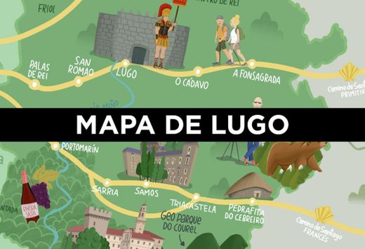 Mapa de Lugo - Mola Viajar