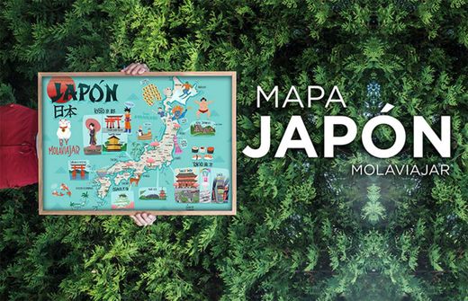 Mapa de Japón - Mola Viajar
