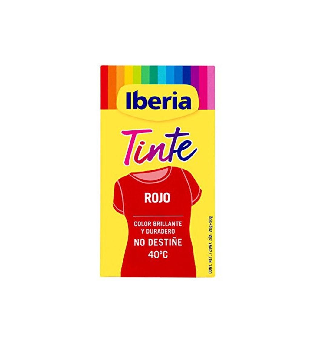 Product Iberia - Tinte Rojo para ropa