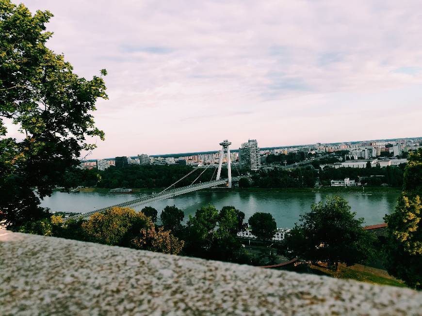 Place Vista do Castelo sobre o Rio Danúbio