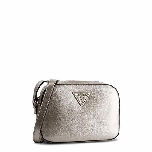 Products Guess Carys Crossbody Bag Silver CHAMPAGNE