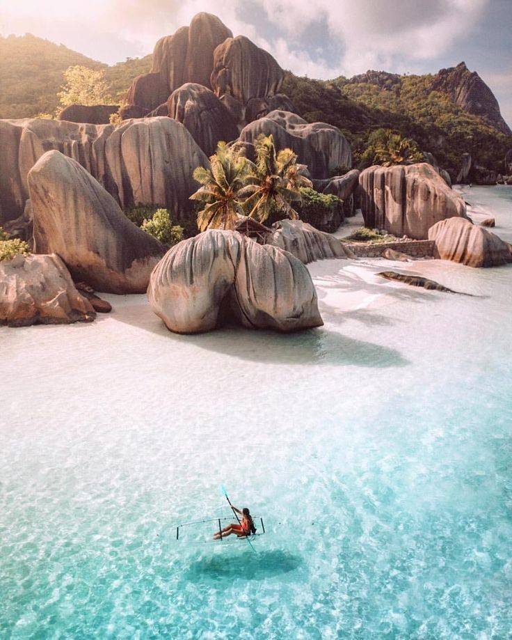 Lugares La Digue, Seicheles