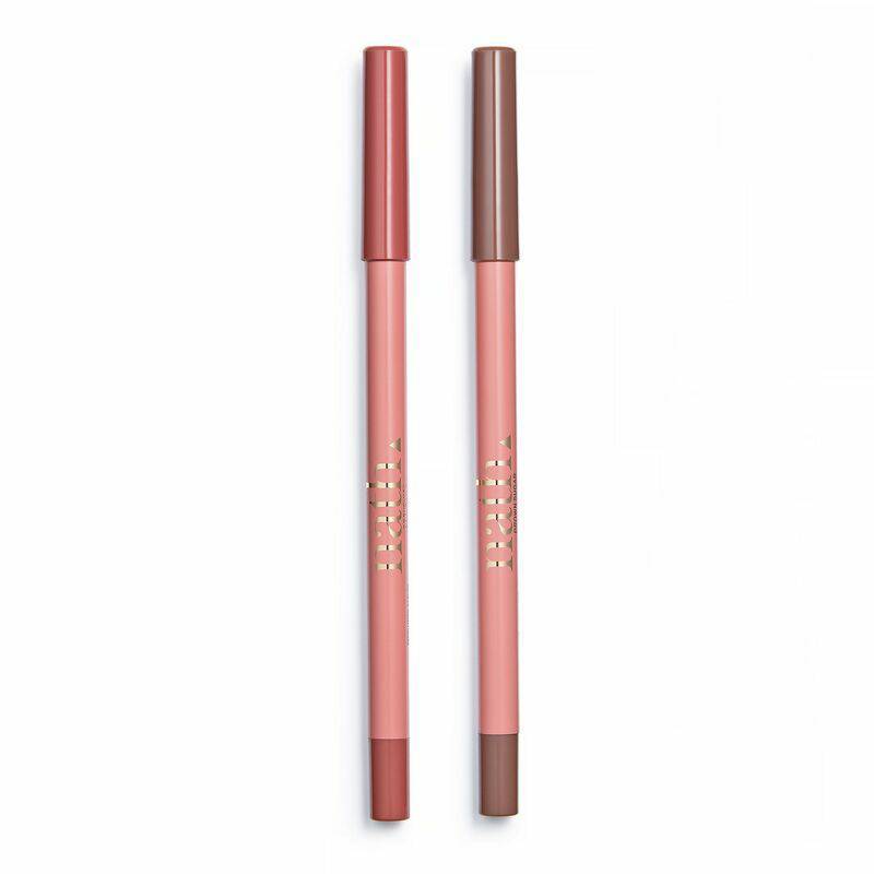 Revolution Pro X Nath Lipliner and Eyeliner Set Brown Sugar
