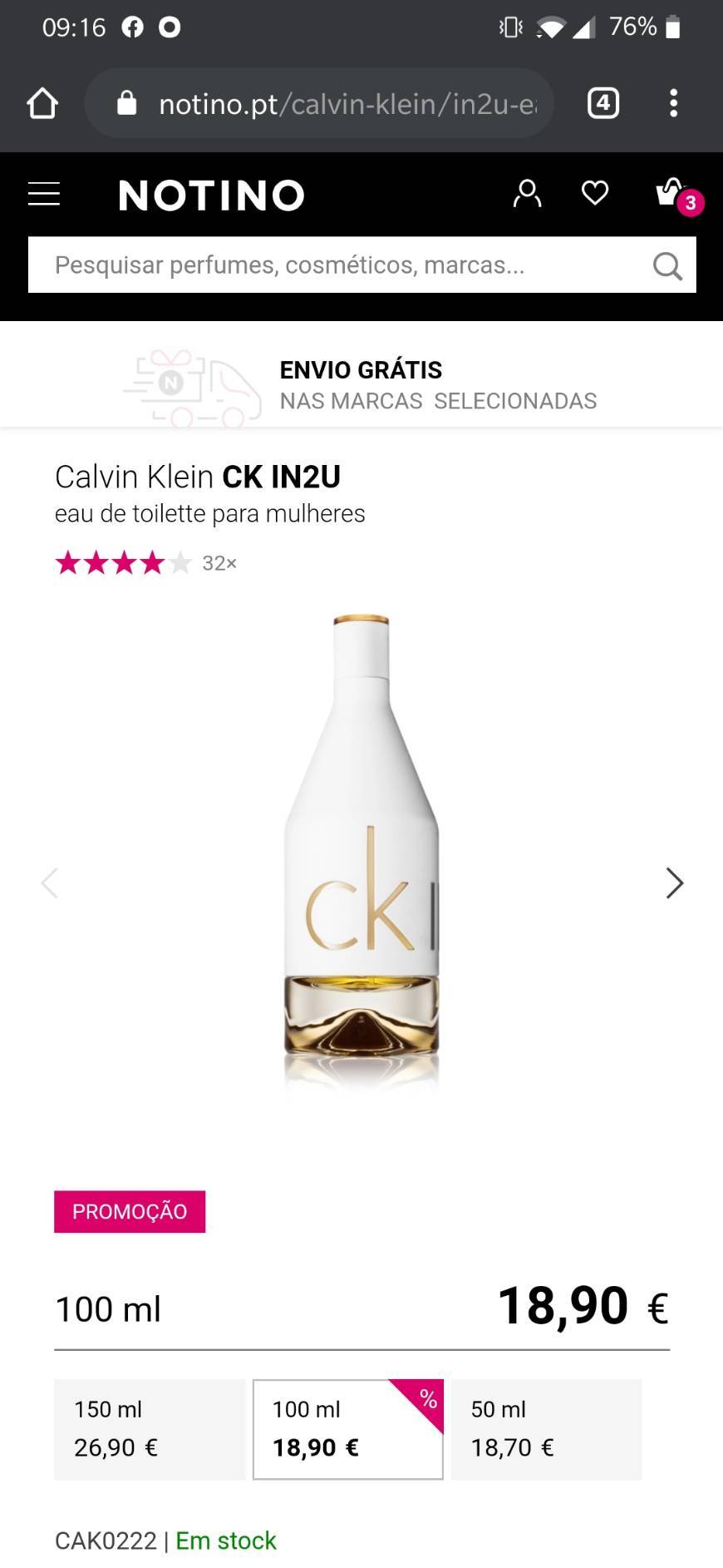 Products Calvin Klein CK IN2U

