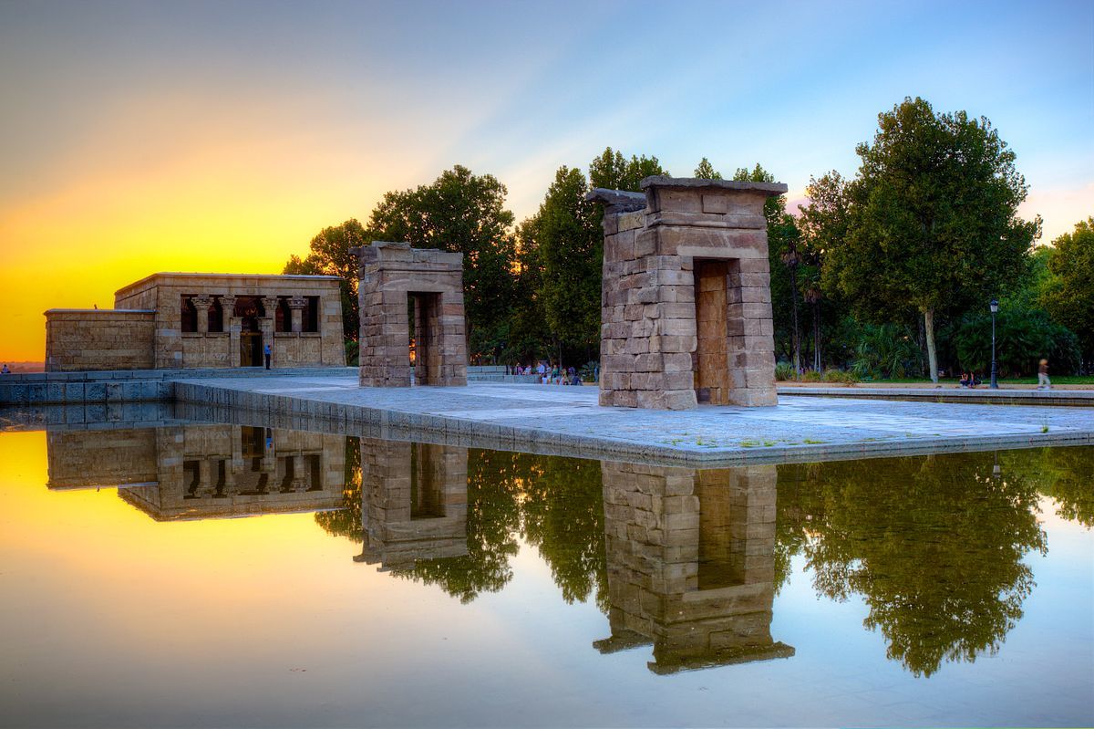 Lugar Templo de Debod