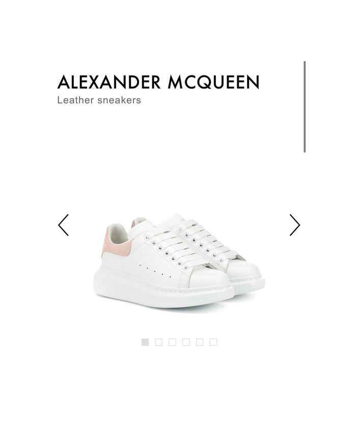 Producto Sapatilhas Alexander Mcqueen