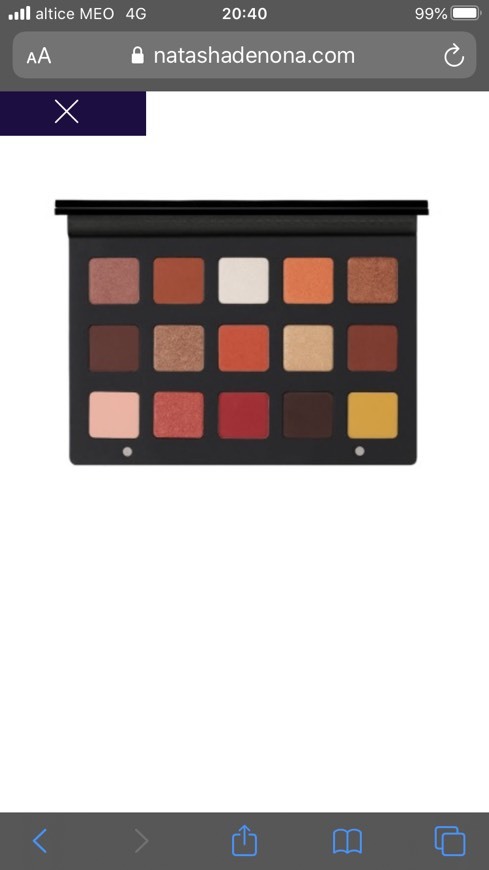 Product Natasha Denona pallete 