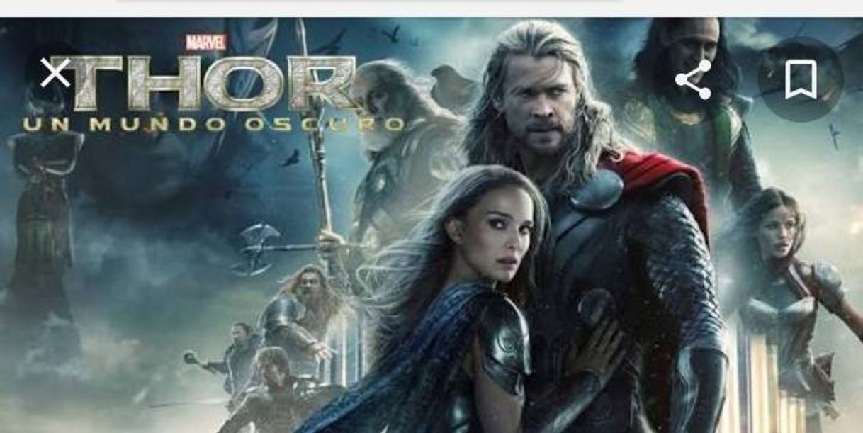 Película Thor: el mundo oscuro