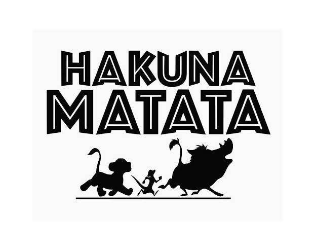 Fashion hakuna matata 