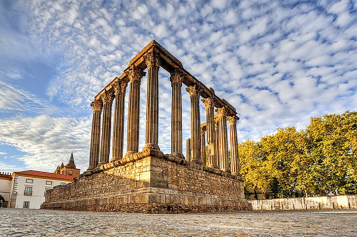 Lugar Templo romano de Évora